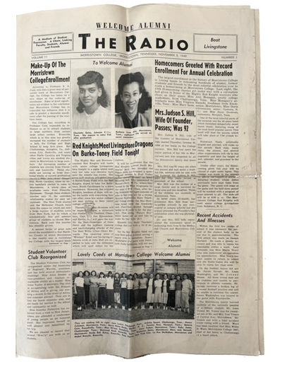 The Radio, Volume II, No. 1. (November 5, 1949)