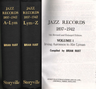 JAZZ RECORDS 1897-1942. Volume 1: Irving Aaronson…
