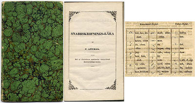 Snabbskrifnings-lära, tillämpad de skandinawiska…