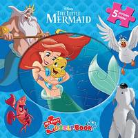 Disney The Little Mermaid My First Puzzle Book - Jigsaw Puzzles for kids, 10-page board book, 5...