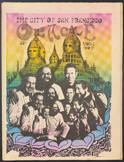 San Francisco: Oracle Co-operative Publishing Co, 1967. 48p., 11.5x15 inches, tabloid underground ne...