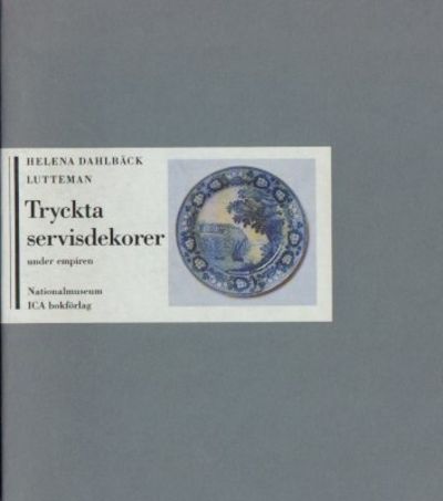 Tryckta servisdekorer under empiren.
