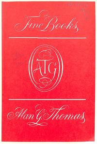 Catalogue 32/1974 : Fine Books. by THOMAS, ALAN G