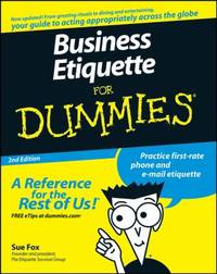 Business Etiquette For Dum 2e