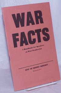 image of War Facts: A handbook for speakers on war production