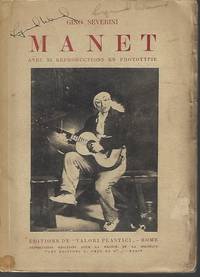 MANET; Avec 33 Reproductions En Phototypie