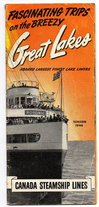 image of Canada Steamship Lines Great Lakes brochure Season 1946