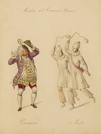 Tratatto Su La Commedia Dell&#039;arte, Ossia Improvvisa. Maschere Italiane, Ed Alcune Scene Del Carevale Di Roma by Valentini, Francesco - 1826