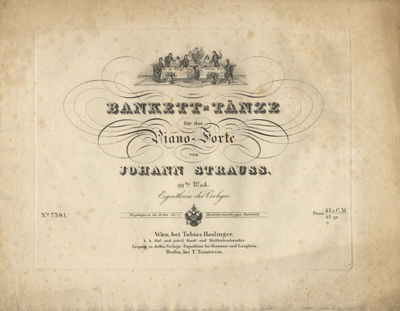 Bankett-Tãnze für das Piano-Forte. [Op. 99]