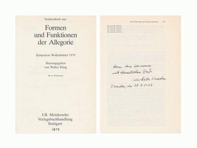 Wechselbeziehungen zwischen allegorischer…