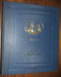 Lloyd&#039;s Register of Shipping List of Shipowners 1970-1971 by Lloyd's Register of Shipping - 1971