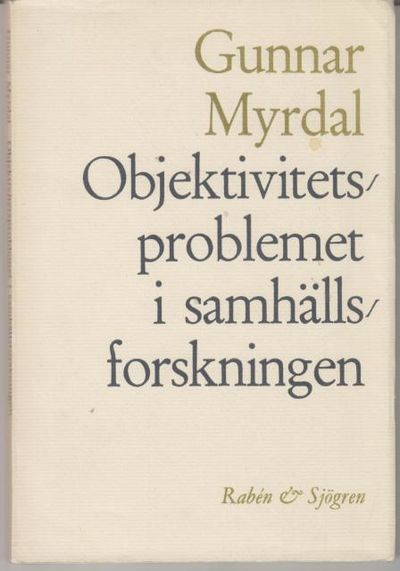 Objektivitetsproblemet i samhällsforskningen.