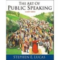 image of The Art of Public Speaking - 2000 publication