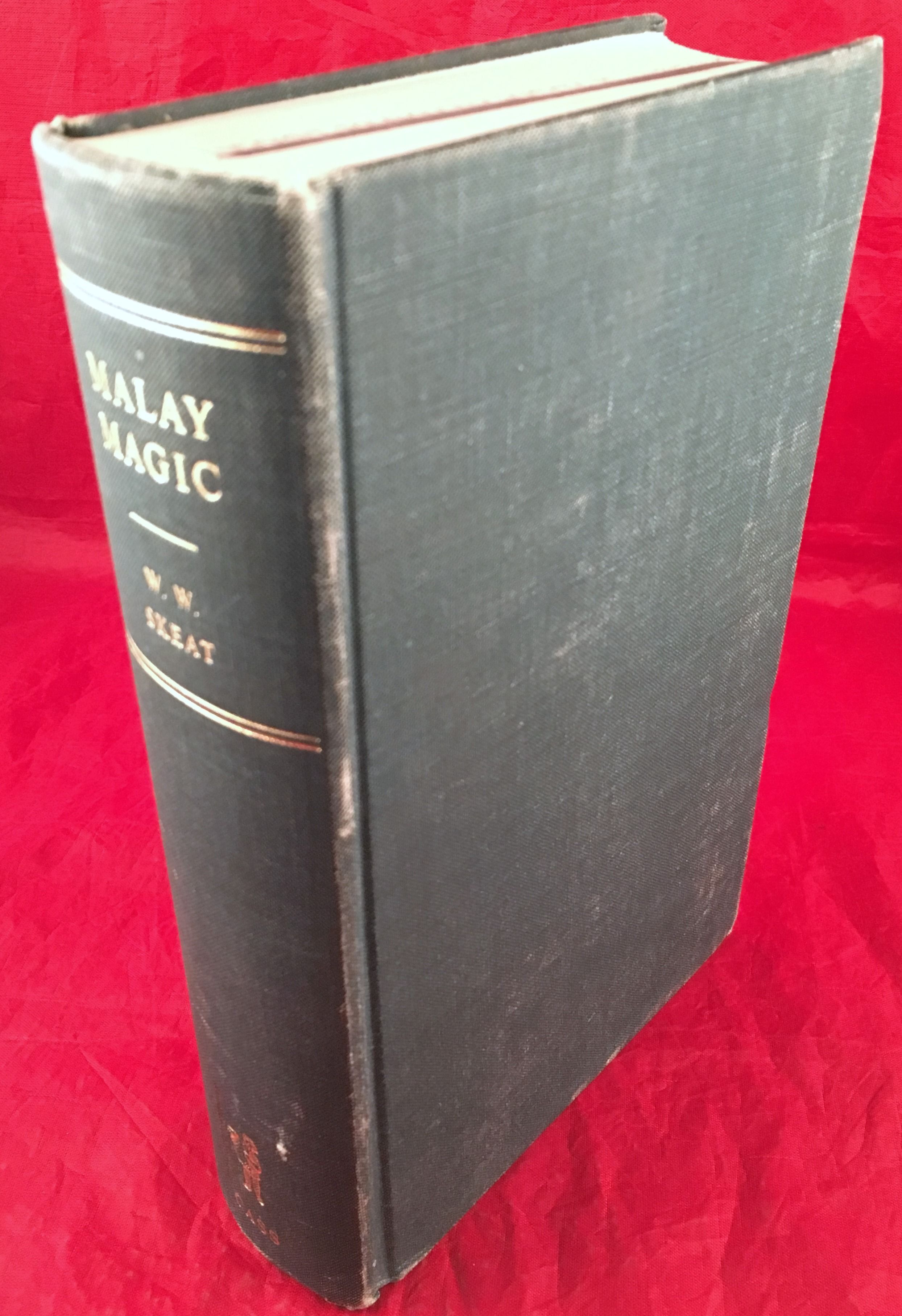 Malay Magic by Walter William Skeat Hardcover 2nd impression 1965