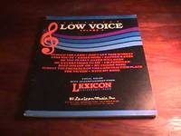 Solos for Low Voice Volume 3 (SB-1005)
