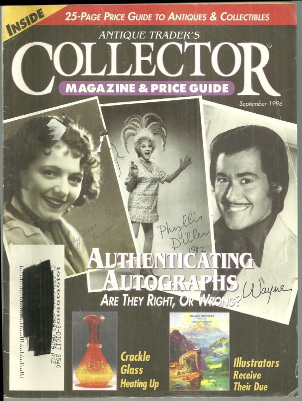 Antique Trader - Antique Trader's Collector Magazine and Price Guide September 1996