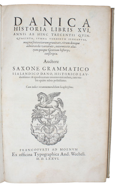 Danica historia libris XVI, annis ab hinc…