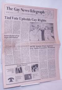image of The Gay News-Telegraph: serving gay men_lesbians in the heart of America; vol. 4, #7, April 1985: Tied Vote Upholds Gay Rights
