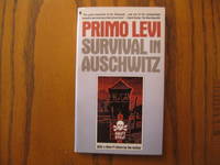 cover of Primo Levi Two (2) Paperback Book Lot, including: Survival in Auschwitz (original title: If This Is a Man), and; The Reawakening (sequel to Survival) Italy Jewry