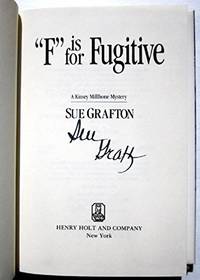 F is for Fugitive  (SIGNED to Full Title Page)