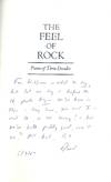 THE FEEL OF ROCK. POEMS OF THREE DECADES