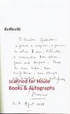 Zeffirelli: The Autobiography of