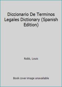 Diccionario De Terminos Legales Dictionary (Spanish Edition)