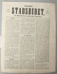 Flygskriften Stadsbudet. Ett muntrationsråd att…