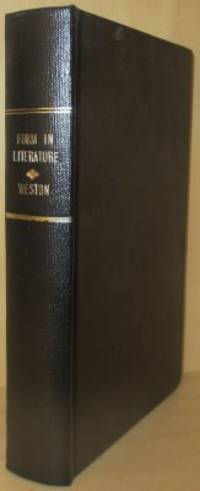 Form in Literature A Theory of Technique and…