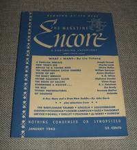 cover of The magazine Encore for January 1943