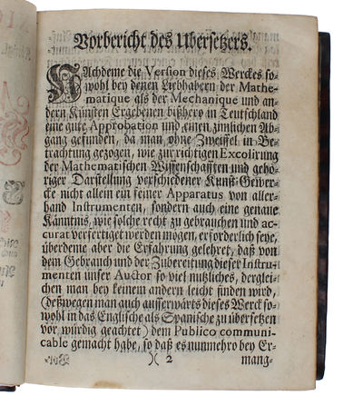 Neu=eröffnete Mathematische Werck=Schule, Oder Gründliche Anweisung, Wie die Matgematische Instrumenten nicht allein schicklich und recht zu gebrauchen, sondern auch auf die beste und accurateste Manier zu verfertigen, zu probiren, und allerzeit in gu... (photo 3)