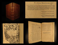 Biblia Universa. Et Hebraica Quidem Cum Latina Interpretatione Xantis Pagnini Lucensis: Benedicti Ariae Montani… by Holy Bible - Hardcover - 1657 - from Schilb Antiquarian Rare Books (SKU: 10332)