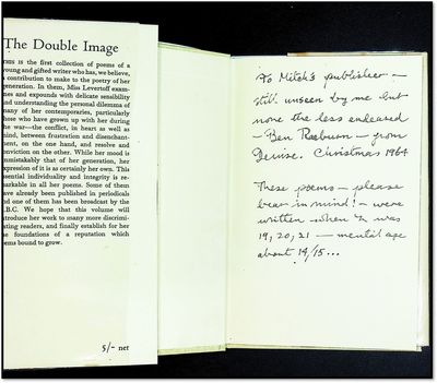 The Double Image [1946 First Edition]...; (photo 3)