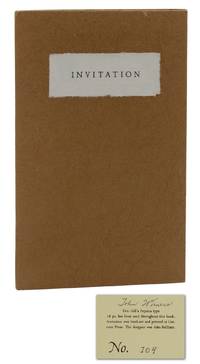 Invitation by John Wieners - Signed First Edition - 1970 - from Burnside Rare Books, ABAA (SKU: 140939728)