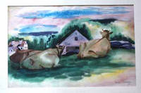 image of Cows at Robinhood, Maine I