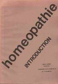 Homéopathie Introduction