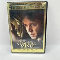 A Beautiful Mind Full Screen Awards Edition DVD Movie Rated PG-13 Universal