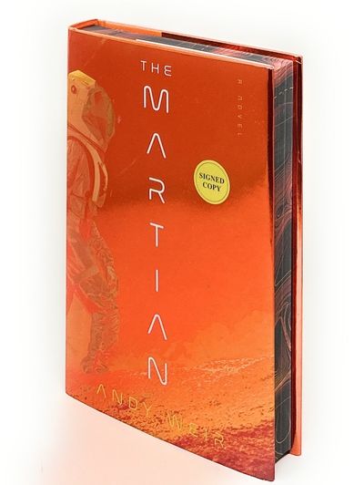 The Martian SIGNED FIRST DELUXE EDITION w/ SPRAYED EDGES