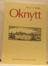 Oknytt. Nr 3-4. 1998. Medlemsblad för Johan…