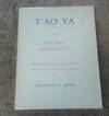 T'Ao Ya or Pottery Refinements