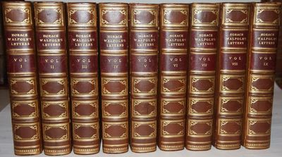 The Letters of Horace Walpole (9 volumes)