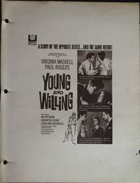 Young and Willing Campaign Sheet 1964 Ian McShane, Samantha Eggar