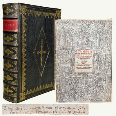 [Great Bible] The Byble in Englyshe, that is to saye, the content of the holy scripture, both of the olde, and newe testament, with a prologe therinto, made by the reverende father in God, Thomas archbishop of Cantorbury. This is the Byble apoynted to the use of the churches