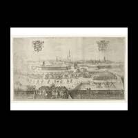 Arrival of the procession at the city gate of Antwerp; entrance of Ferdinand in Antwerp in 1635...