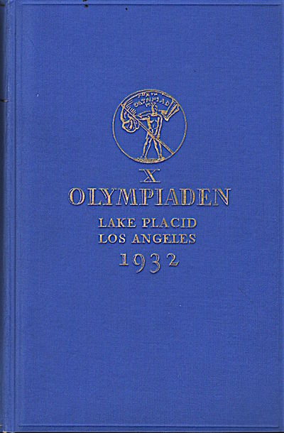 Berättelse över Olympiska Spelen 1932. Officiell…