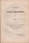 Official Army Register, for 1847