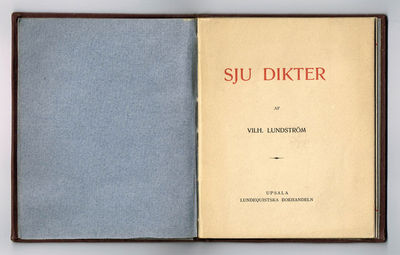 Sju dikter.