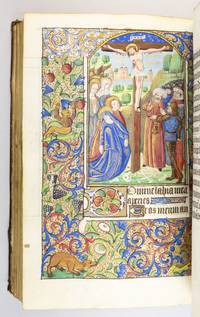 USE OF ROUEN by A HANDSOME ILLUMINATED VELLUM MANUSCRIPT BOOK OF HOURS IN LATIN AND FRENCH, FROM THE WORKSHOP OF THE MAÃTRE DE L'ECHEVINAGE DE ROUEN - ca. 1470