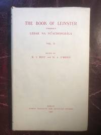 The Book Of Leinster Formerly Lebar Na Nuachongbala Vol II Hardcover with Dust Jacket by R.I.Best and M.A.O'Brien Edited - Hardcover - 1956 - from Three Geese In Flight Celtic Books (SKU: 011355)