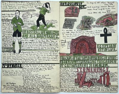 1940s Commonplace Book - Mockery,...; (photo 7)
